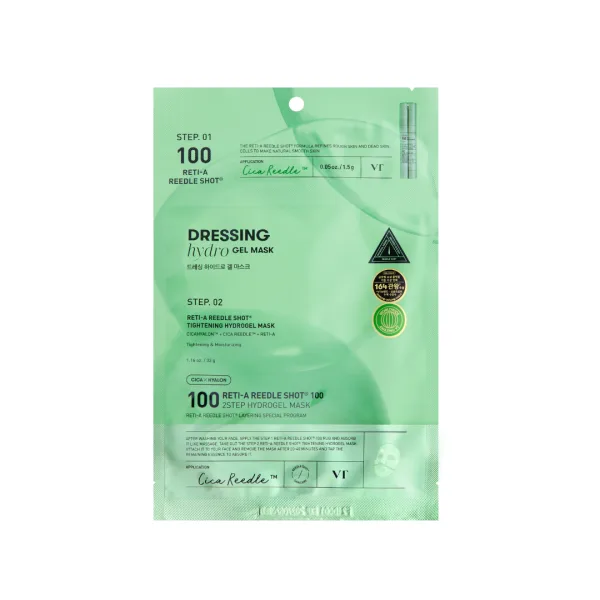 VT Reti-A Reedle Shot 100 2-Step Hydrogel Mask