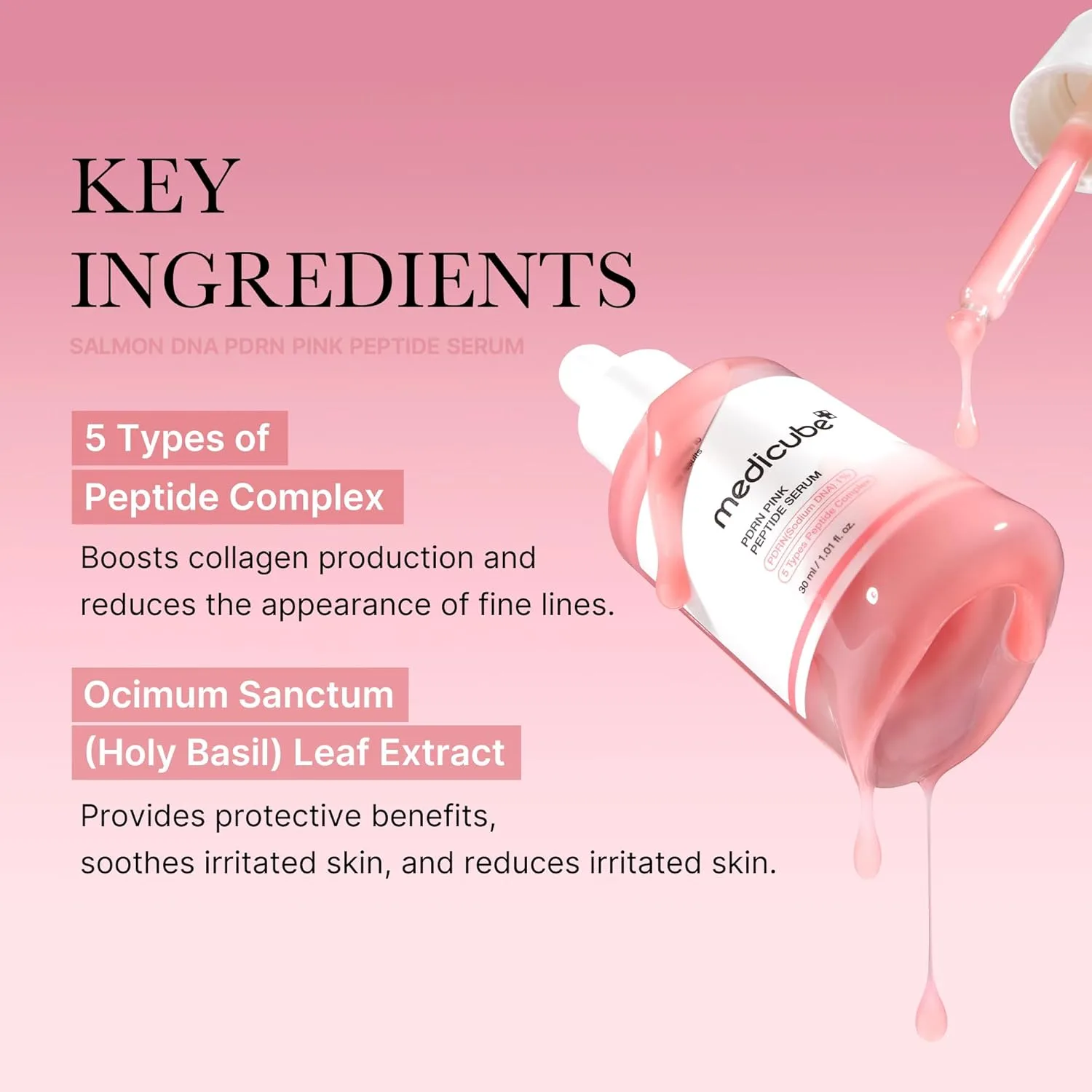 Medicube Salmon PDRN Pink Peptide Serum - Image 3