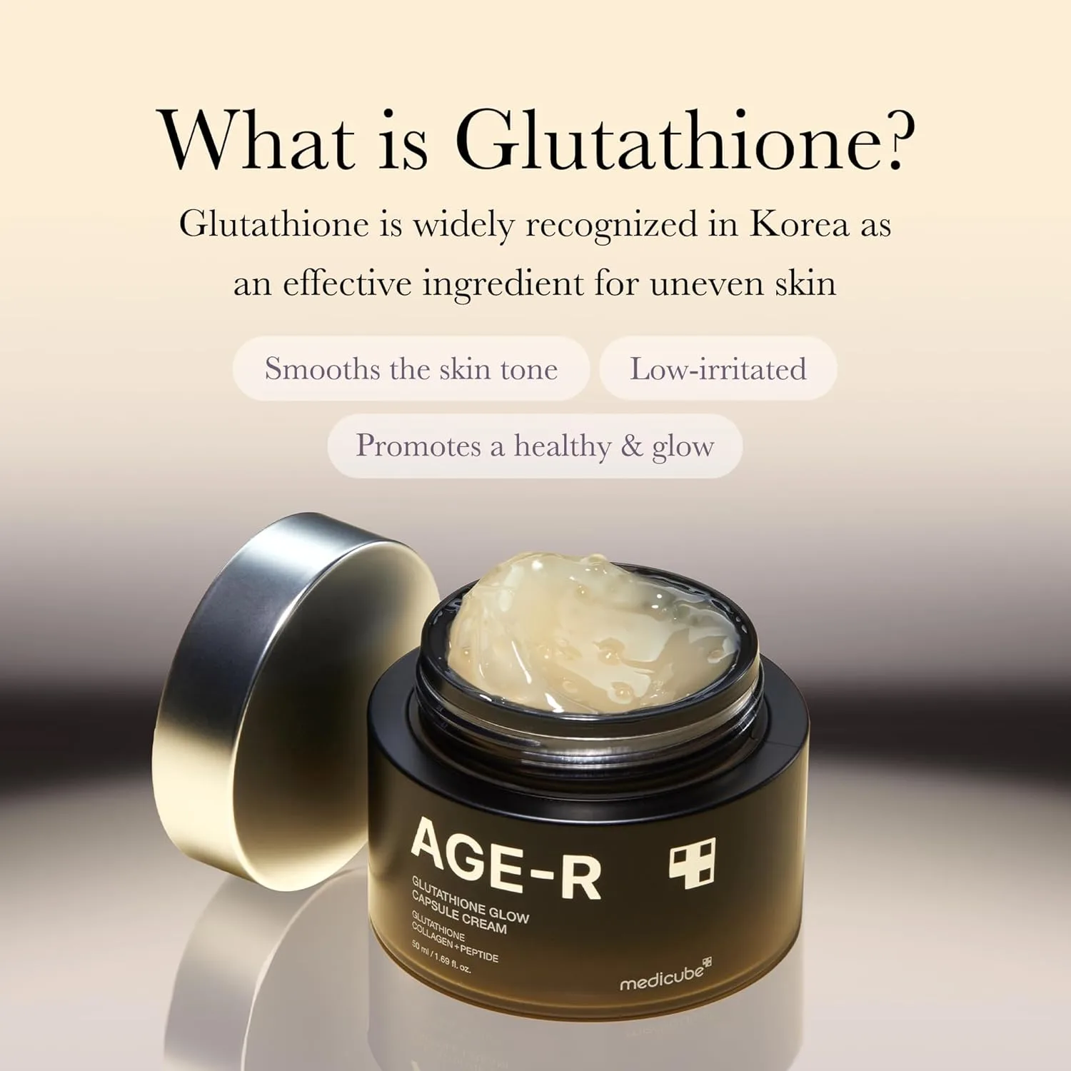 Medicube AGE-R Glutathione Glow Capsule Cream - Image 3