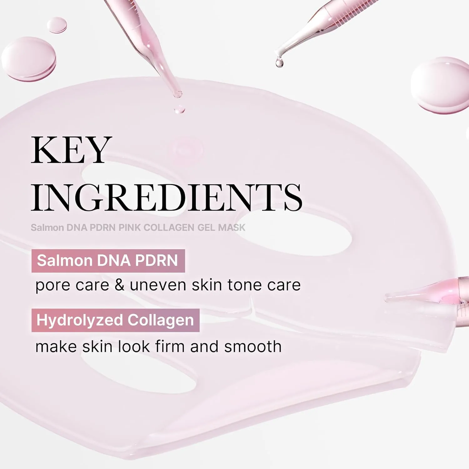 Medicube PDRN Pink Collagen Gel Mask - 1 Sheet - Image 4