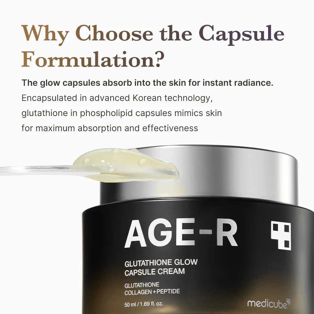Medicube AGE-R Glutathione Glow Capsule Cream - Image 4
