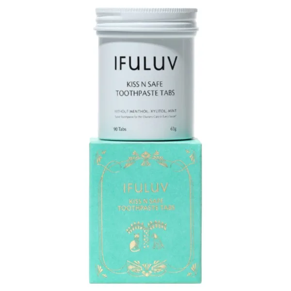 IFULUV Kiss N Safe Solid Toothpaste Tabs 90 Tablets 63g