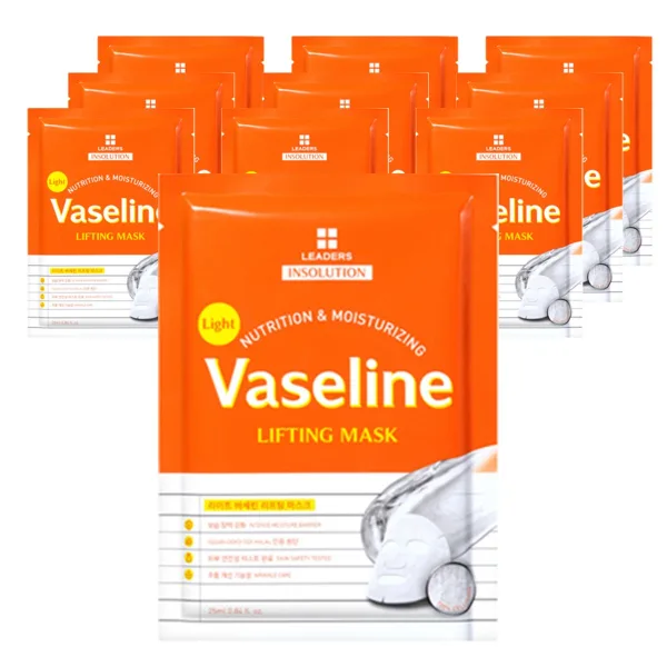 LEADERS Insolution Light Vaseline Lifting Mask 25ml x 10pcs