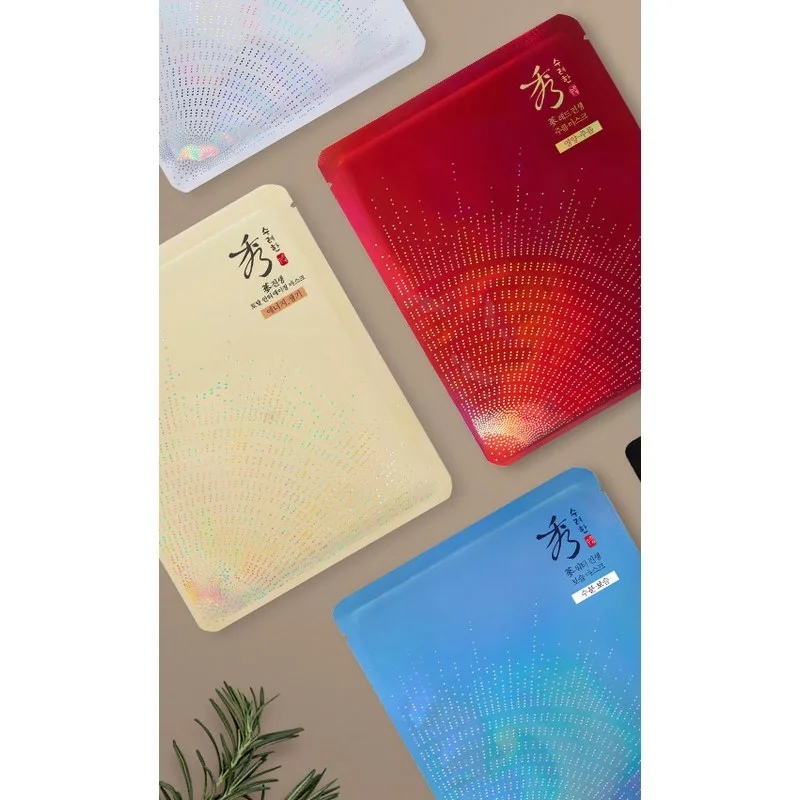 Sooryehan Red Ginseng Wrinkle Mask 1 Sheet - Image 2