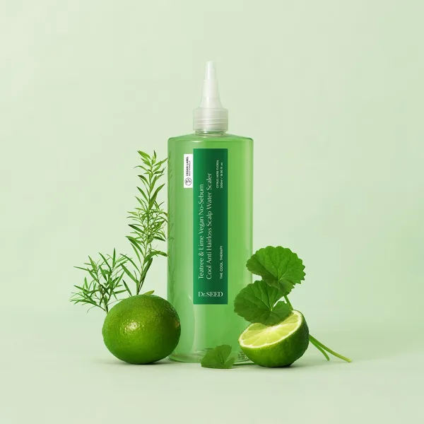 Dr. Seed Tea Tree & Lime Vegan No-Sebum Cool Anti-Hairloss Scalp Water Scaler 500ml