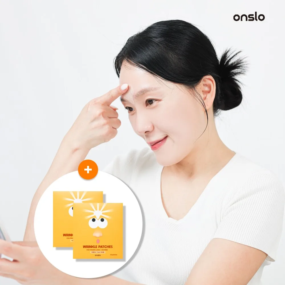 Onslo Retinol Wrinkle Patches for Frown Lines 45 Patches - Image 3