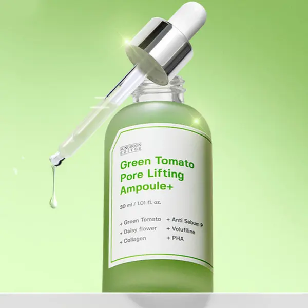 SUNGBOON EDITOR Green Tomato Pore Zero Ampoule+ 30ml