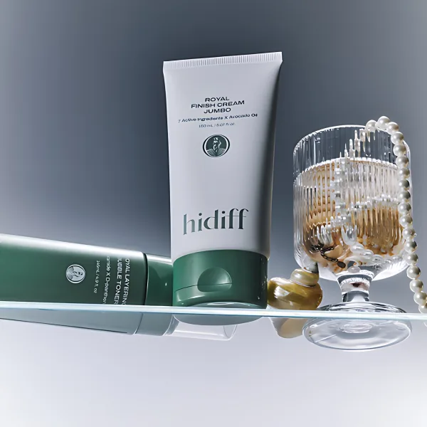 HIDIFF Royal Layering Bubble Toner 145ml + Royal Finish Cream 80ml