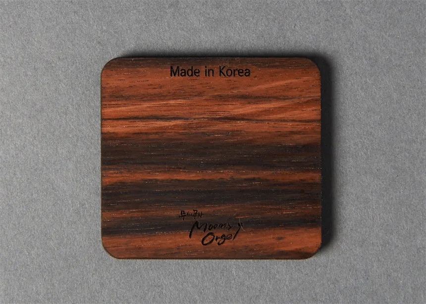 Korean Folk Art Jakho-do Tiger and Magpie Ceramic Music Box by HK Studio - Image 2