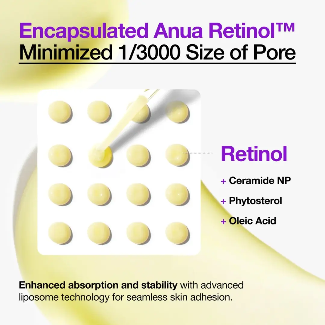 Anua Nano Retinol 0.3% Niacin Renewing Serum