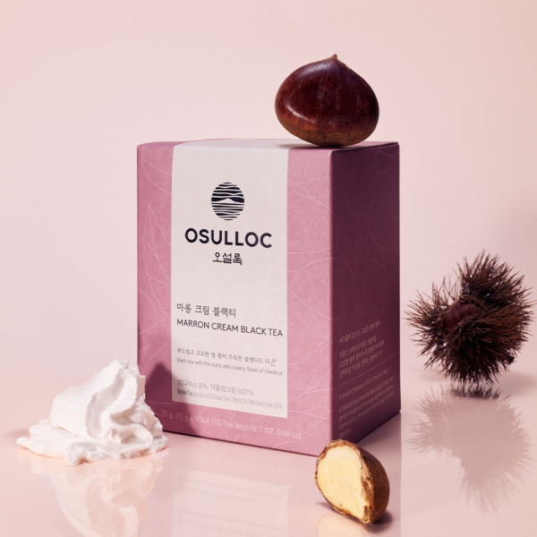 OSULLOC Marron Cream Black Tea 2.5g x 10 Tea Bags