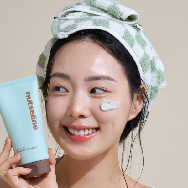 NUTSELINE Mint Chocolate Cleansing Pack Foam 130g