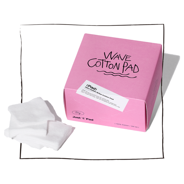 TOOQ Wave Cotton Pads (100 Pads)