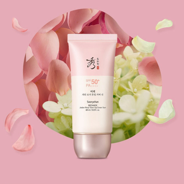 SOORYEHAN Bichaek Jadan Rosy Tone-up Cover Sun 60ml