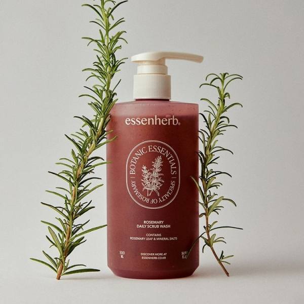 ESSENHERB  Rosemary Daily Scrub Wash 500ml