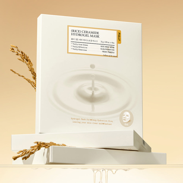 FULLY Rice Cera Hydrogel Mask 31g x 4ea