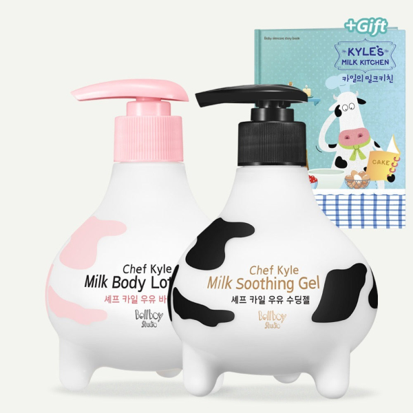 BELLBOY STUDIO Baby Milk Soothing Gel Lotion Soothing/Moisturizing Care Set