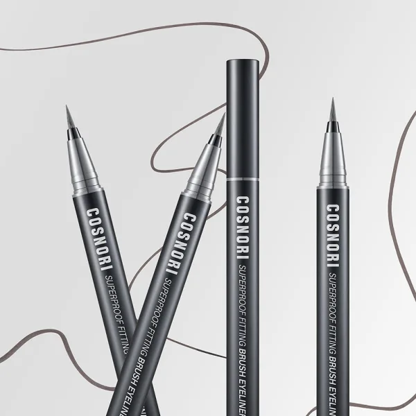 COSNORI Superproof Fiting Brush Eyeliner 0.6g