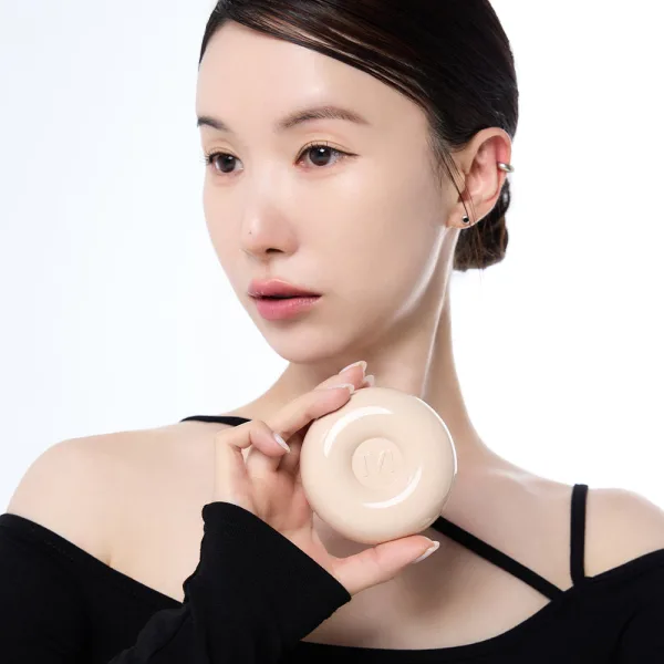 madpeach Plain Velvet Matte Cushion 13g - Medium Beige