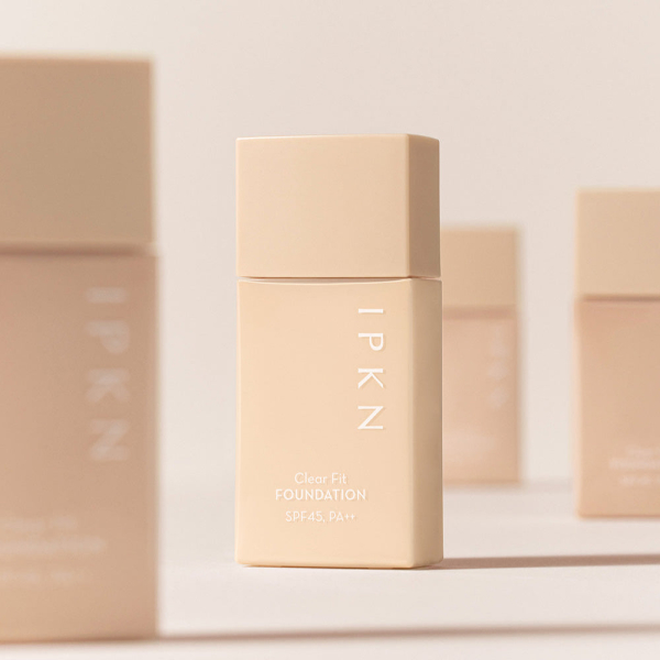 IPKN Clear Fit Foundation SPF45, PA++ 40ml