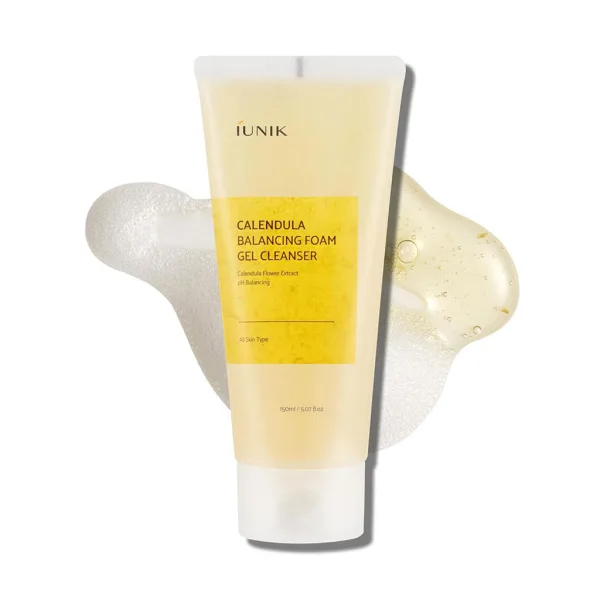 iUNIK Calendula Balancing Foam Gel Cleanser 150ml