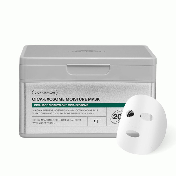 VT COSMETICS Cica-Exosome Moisture Mask 20pcs