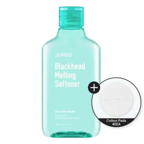 JUMISO Blackhead Melting Softener and Cotton Pad Set