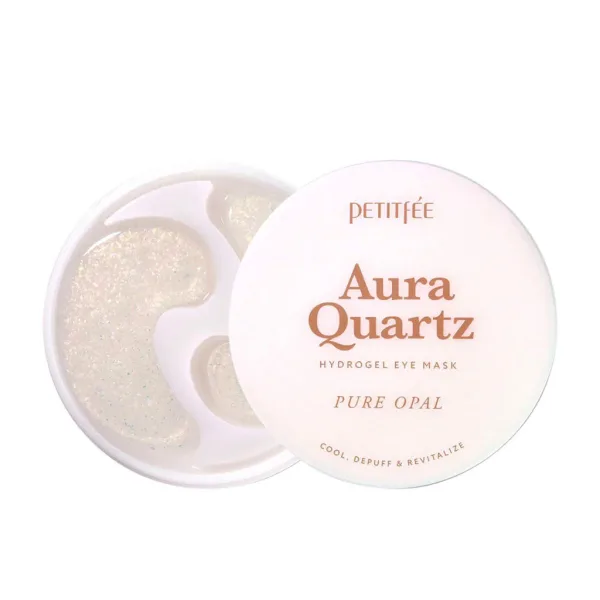 PETITFEE Aura Quartz Hydrogel Eye Mask - Pure Opal 40 pcs 20 Pairs