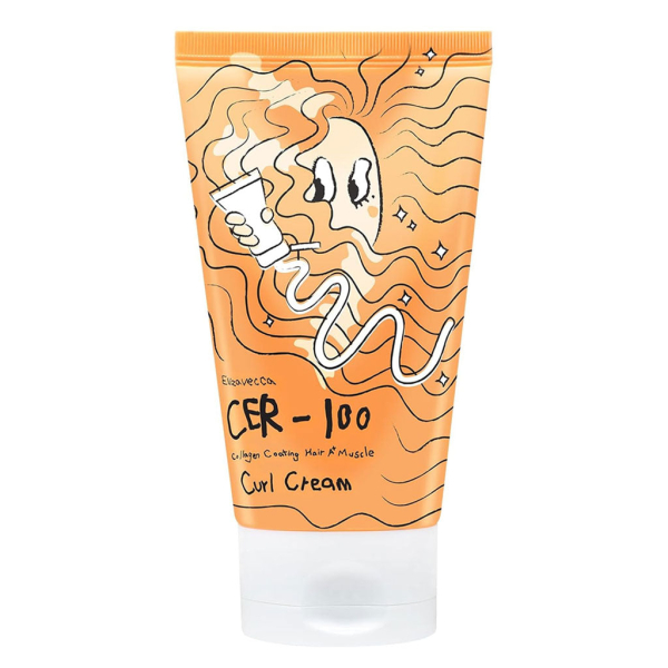 Elizavecca CER-100 Collagen Coating Hair A+ Muscle Curl Cream 120ml