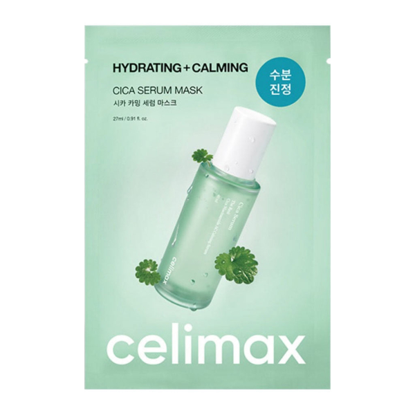 CELIMAX The Real Cica Calming Serum Mask 27ml x 10ea