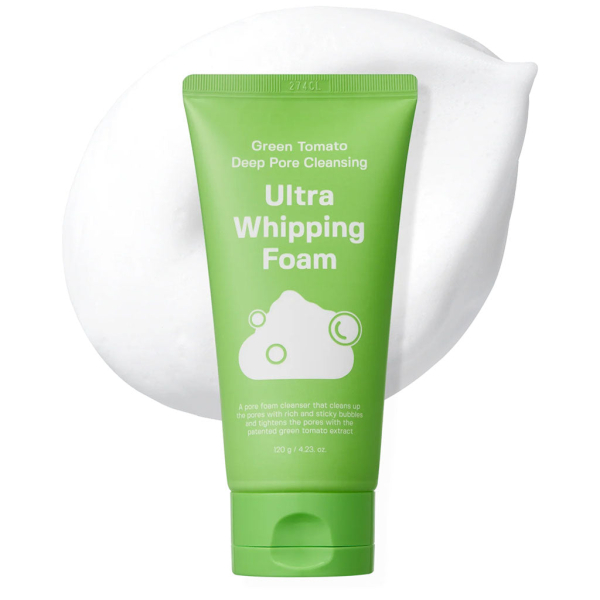 SUNGBOON EDITOR Green Tomato Deep Pore Cleansing Ultra Whipping Foam 120g
