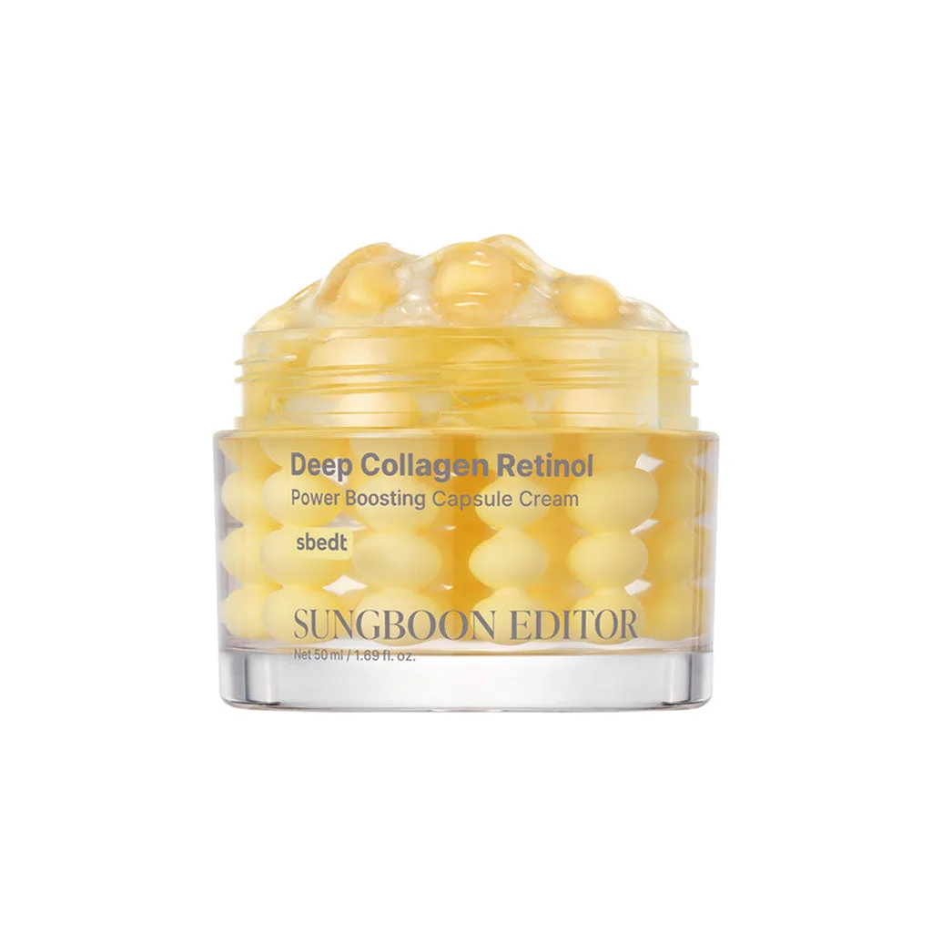 SUNGBOON EDITOR Deep Collagen Retinol Power Boosting Capsule Cream 50ml