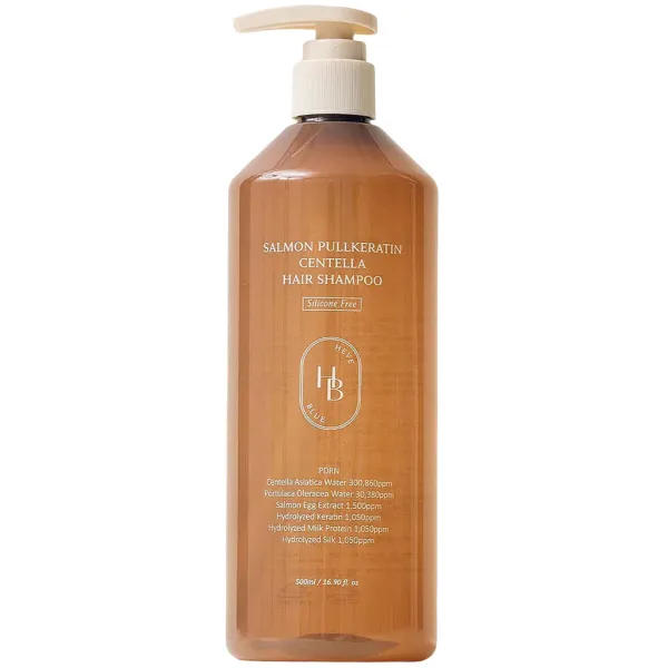 Heveblue Salmon Pullkeratin Centella Hair Shampoo 500ml