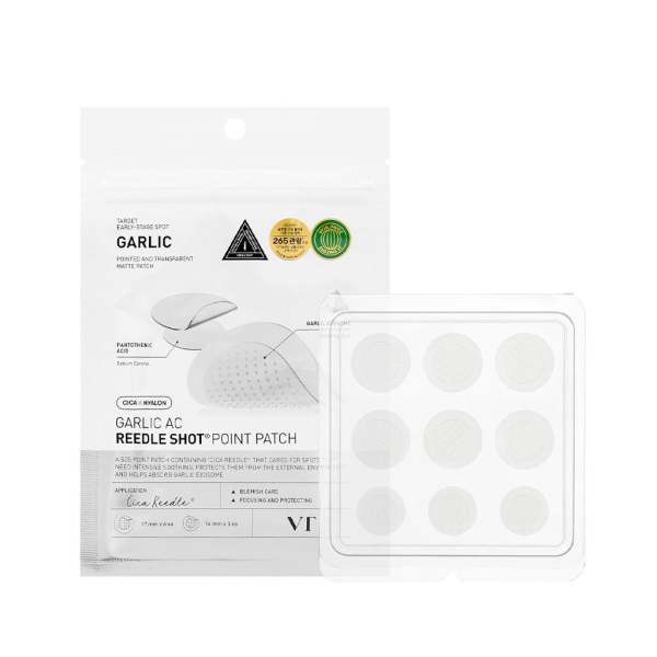 VT COSMETICS Garlic AC Reedle Shot Point Patch (9pc)