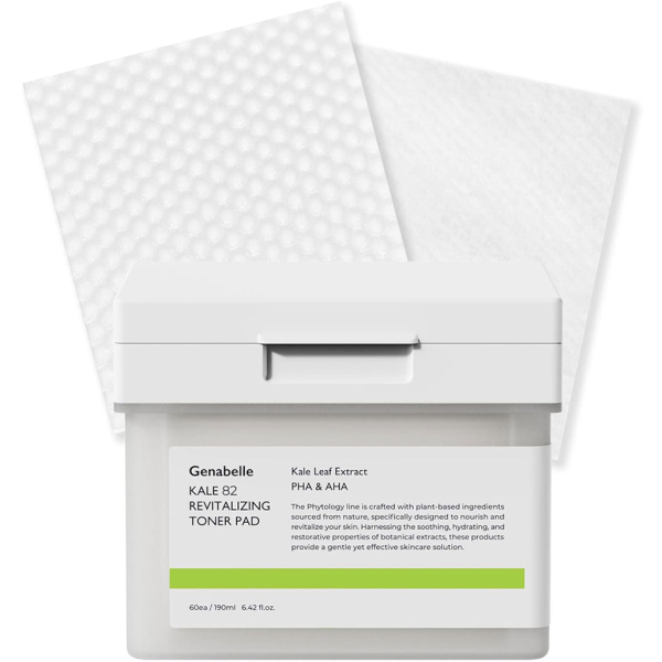 Genabelle Kale 82 Revitalizing Toner Pad (60pc)