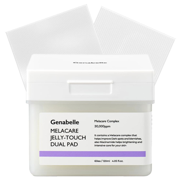 Genabelle Melacare Jelly Touch Dual Pad (60pc)