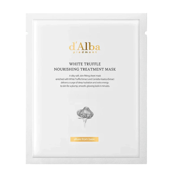 d'Alba White Truffle Nourishing Treatment Mask 5 sheets
