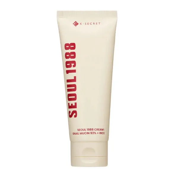 KSECRET SEOUL 1988 Cream : Snail Mucin 93% + Rice (100ml)