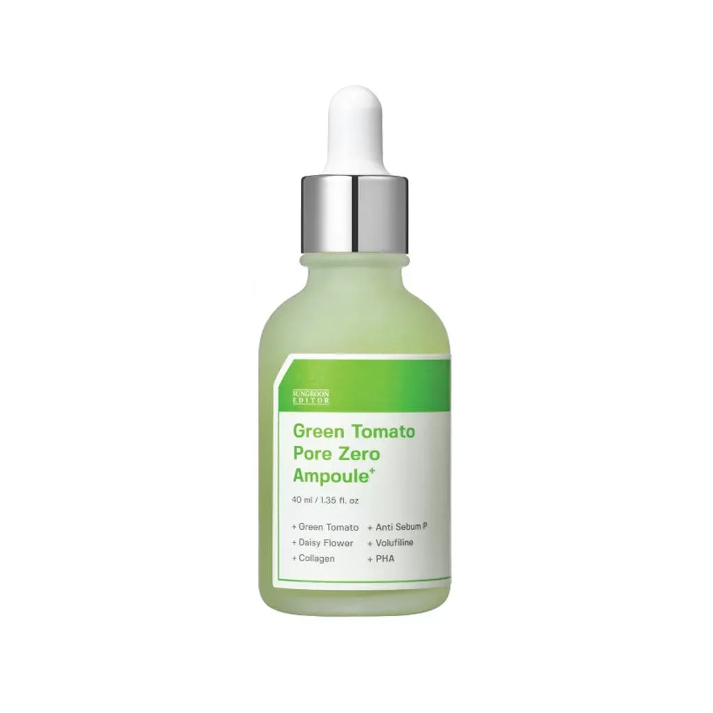 SUNGBOON EDITOR Green Tomato Pore Zero Ampoule+ 30ml - Image 2