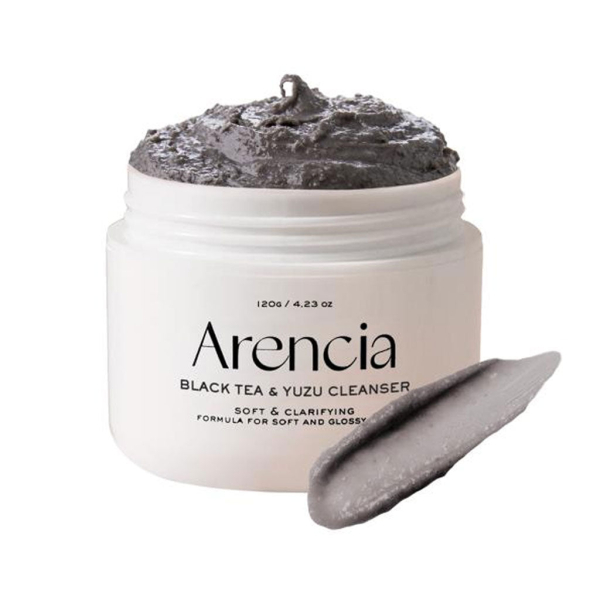 ARENCIA Black Tea and Yuzu Cleanser (120g)