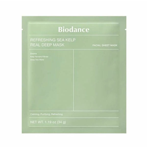 BIODANCE Refreshing Sea Kelp Real Deep Mask 4 sheets