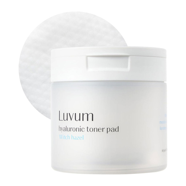 LUVUM Witch Hazel Hyaluronic Toner Pads