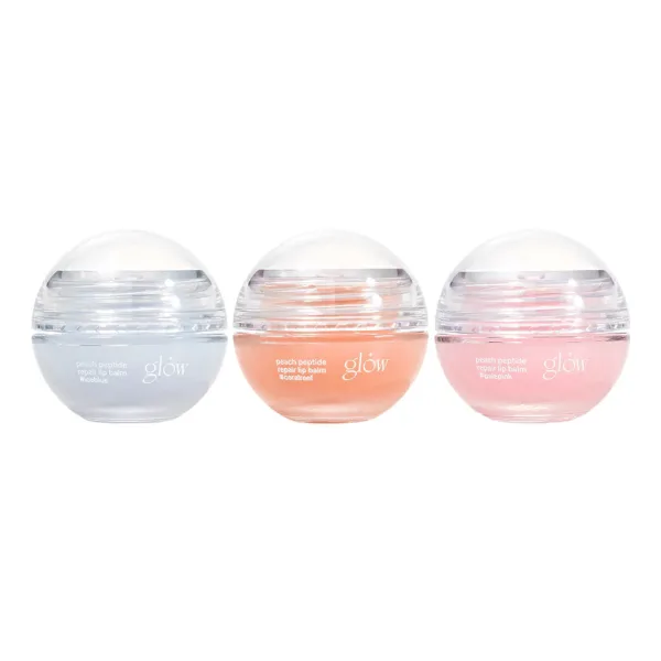 GLOW Peach Peptide Repair Lip Balm