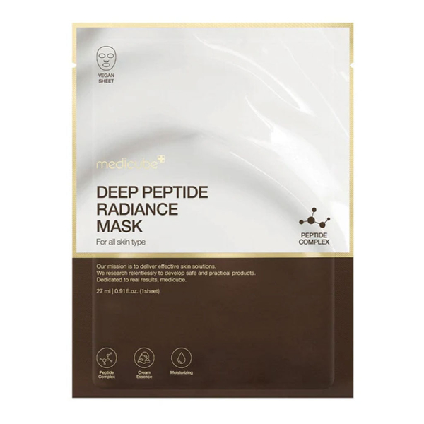 MEDICUBE Deep Peptide Radiance Mask 10 Sheets