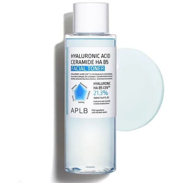 APLB Hyaluronic Acid Ceramide HA B5 Facial Toner 160ml