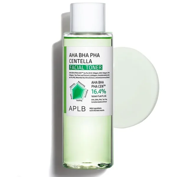 APLB AHA BHA PHA Centella Facial Toner 160ml
