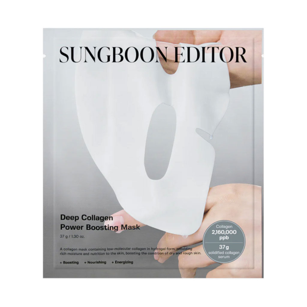 SUNGBOON EDITOR Deep Collagen Power Boosting Mask 4 Sheets