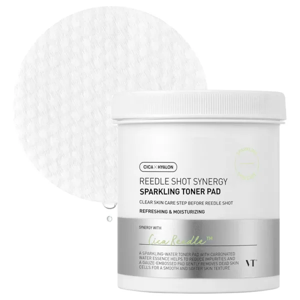 VT COSMETICS Reedle Shot Synergy Sparkling Toner Pad
