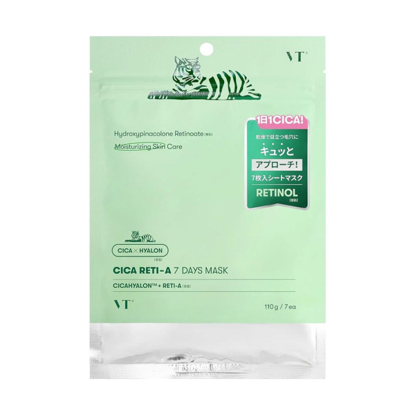 VT COSMETICS Cica Reti-A 7 Days Mask