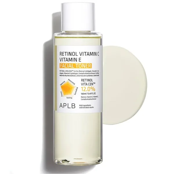 APLB Retinol Vitamin C Vitamin E Facial Toner 160ml